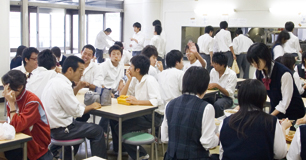 川島記念館地下1階食堂